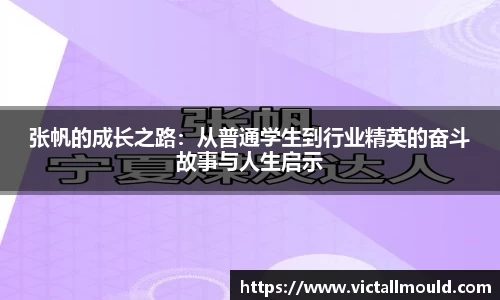 张帆的成长之路：从普通学生到行业精英的奋斗故事与人生启示
